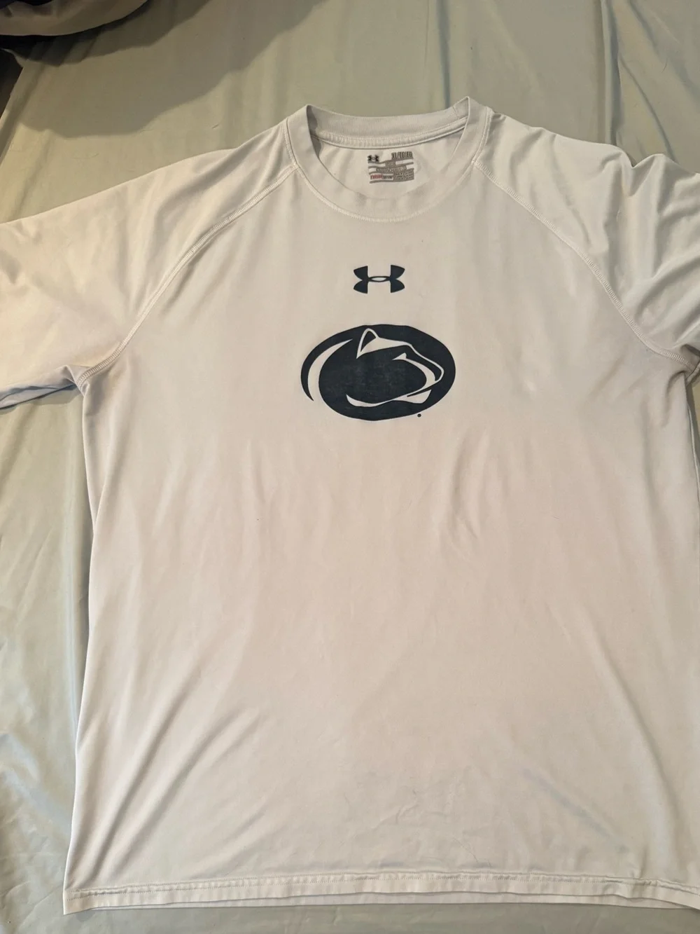 Under Armour men’s xl white logo Penn State shirt. - Picture 2 of 2
